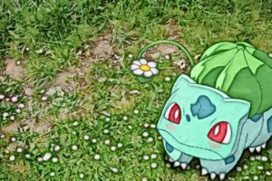 Bulbasaur, Grass, Flowers, Pokemon