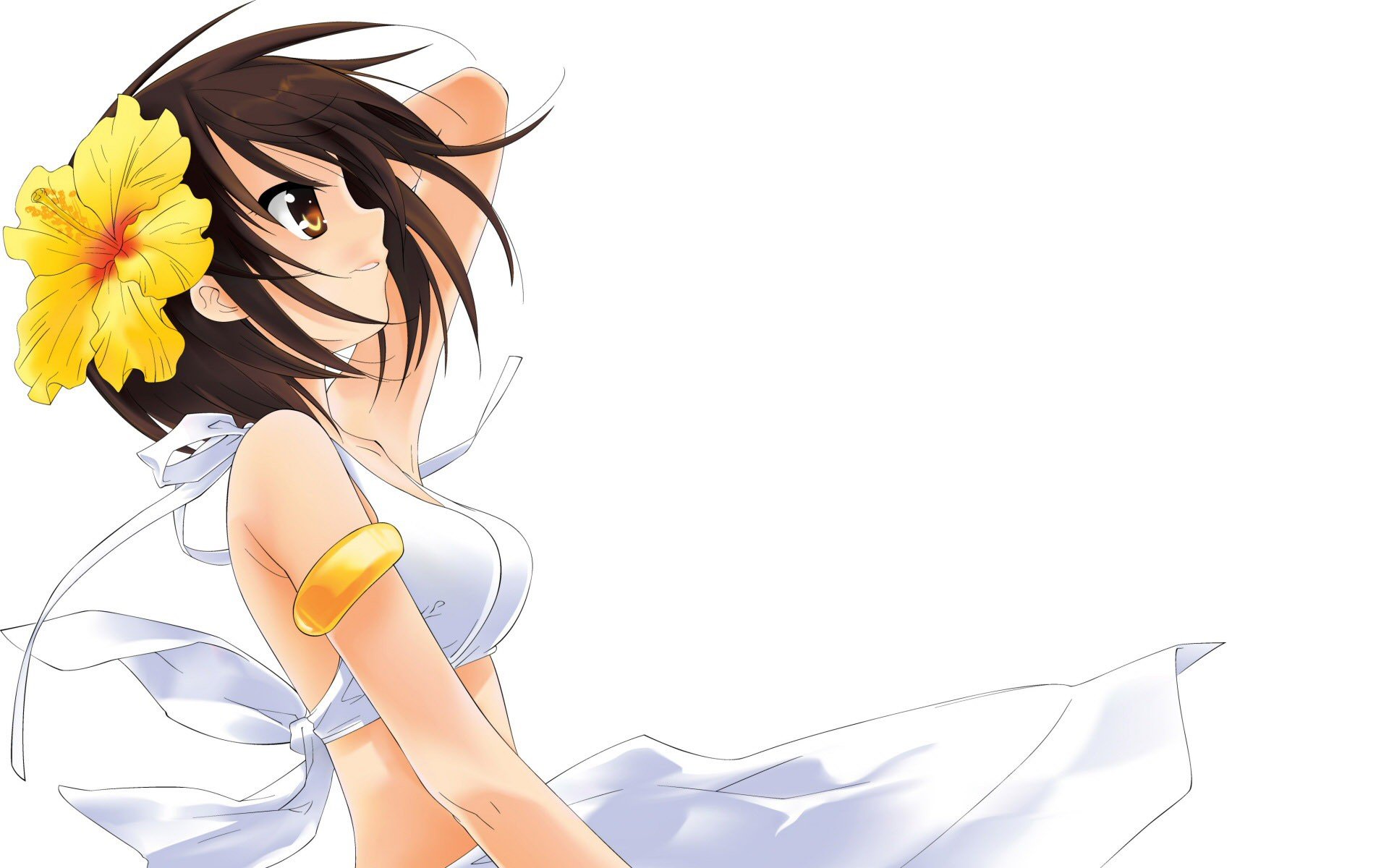 anime, The Melancholy of Haruhi Suzumiya, Suzumiya Haruhi, Anime girls Wallpaper