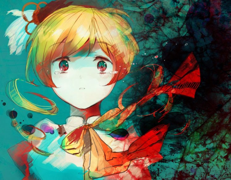 anime, Anime girls, Tomoe Mami, Mahou Shoujo Madoka Magica HD Wallpaper Desktop Background
