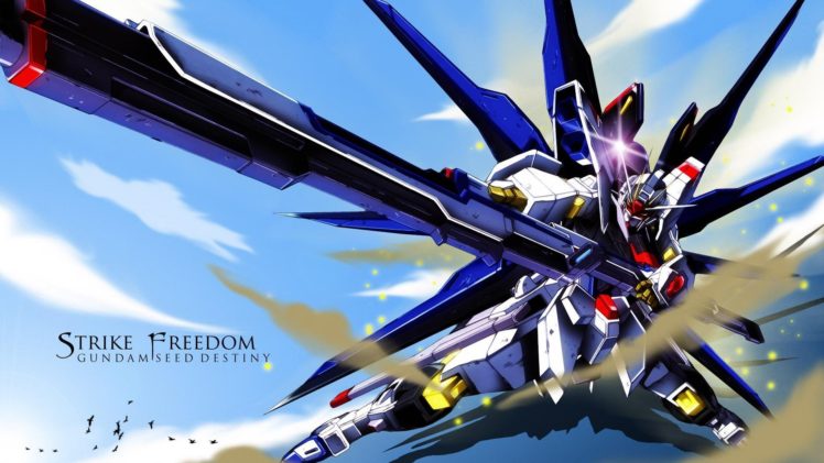 Gundam Seed Destiny .: Striker Freedom, Gundam, ZGMF X20A Strike Freedom, Mobile Suit Gundam SEED, Mobile Suit Gundam SEED Destiny HD Wallpaper Desktop Background