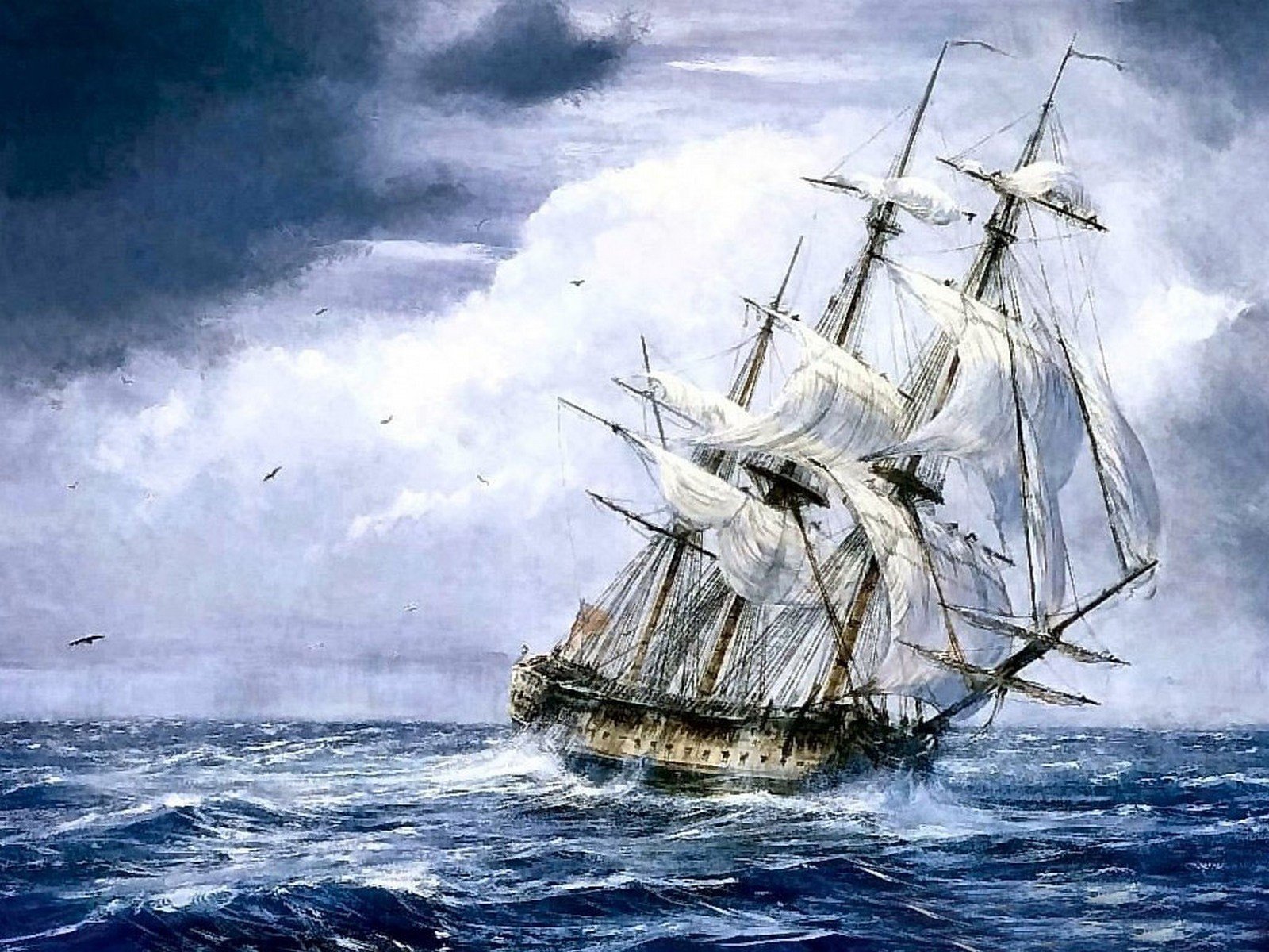 sailing ship Wallpaper