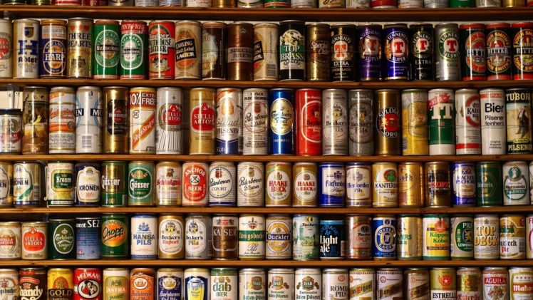 beer, Creativity, Alcohol, Shelves HD Wallpaper Desktop Background