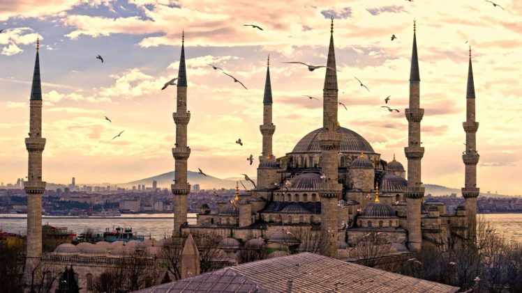 Mosque, Istanbul, Turkey, Sultan Ahmed Mosque, Islam HD Wallpaper Desktop Background