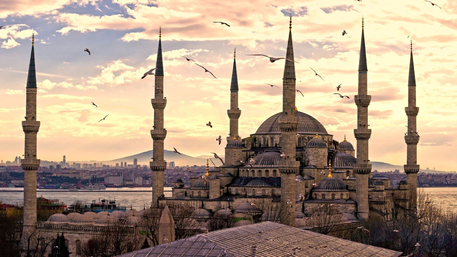 Mosque, Istanbul, Turkey, Sultan Ahmed Mosque, Islam Wallpaper