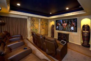 home cinema, Interior design, Indoors