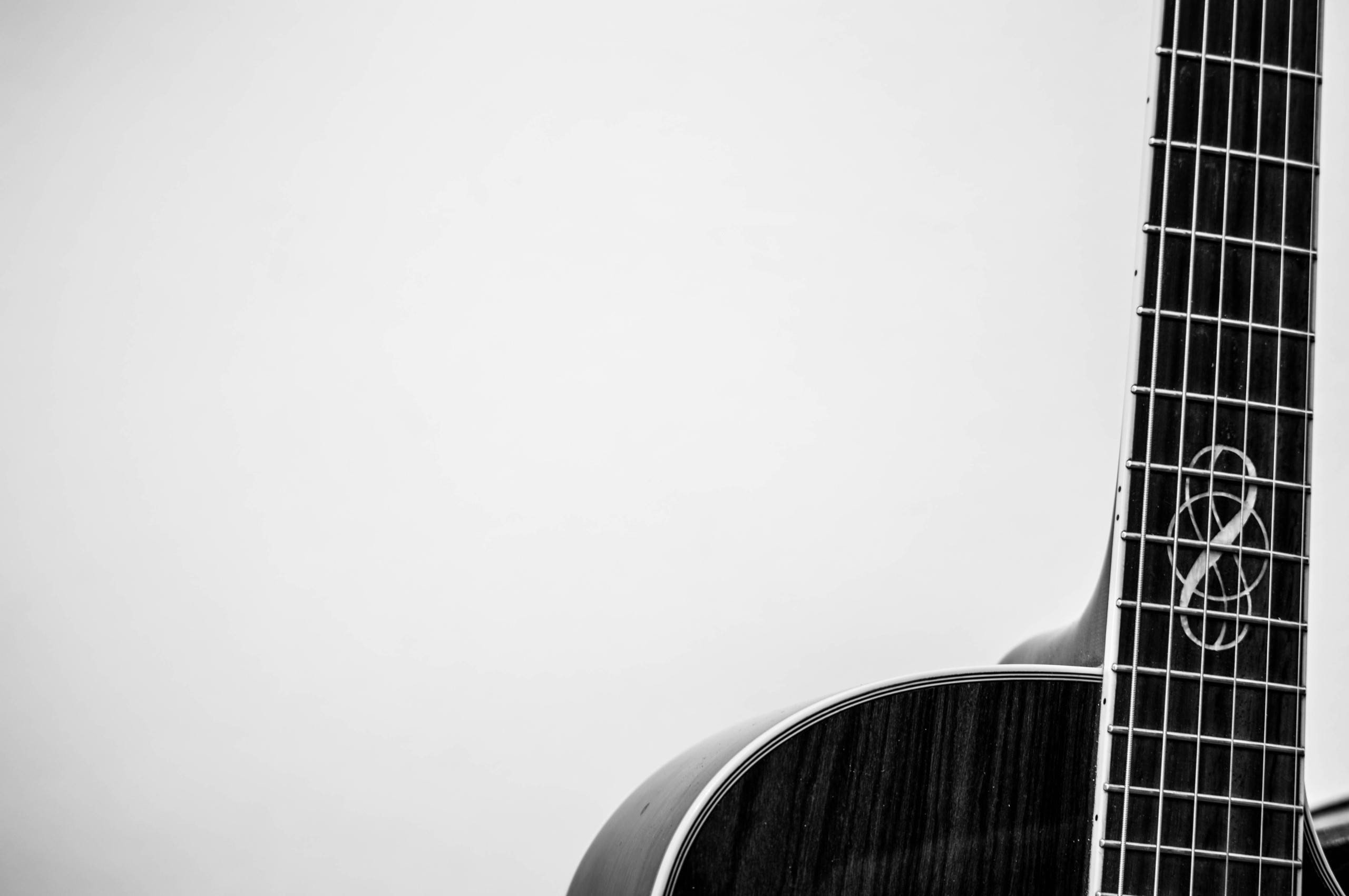 guitar, Monochrome, Ibanez Wallpaper