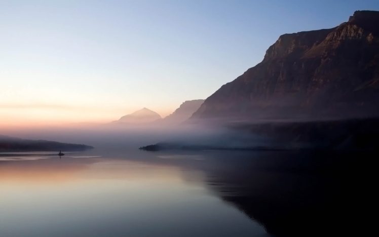 brume, Mist, Mountains, Morning HD Wallpaper Desktop Background