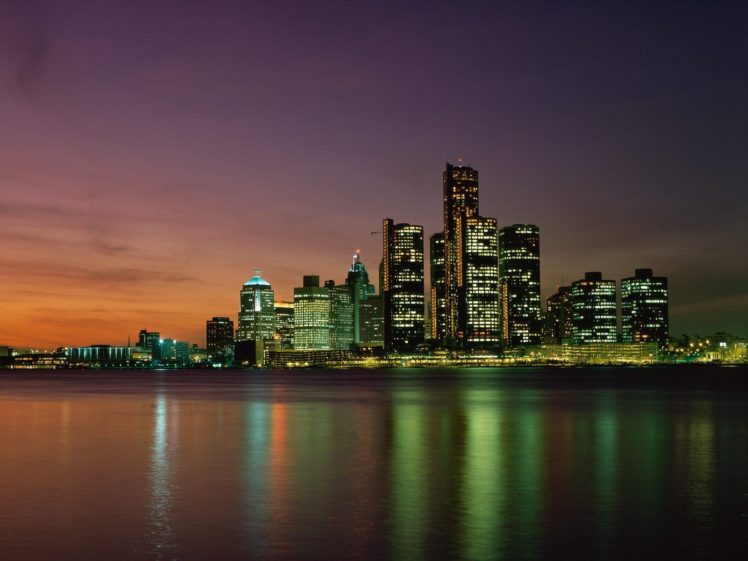 Detroit, USA, City, Cityscape HD Wallpaper Desktop Background