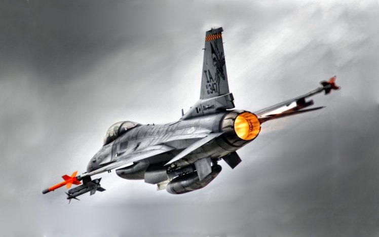 General Dynamics F 16 Fighting Falcon, Aircraft HD Wallpaper Desktop Background