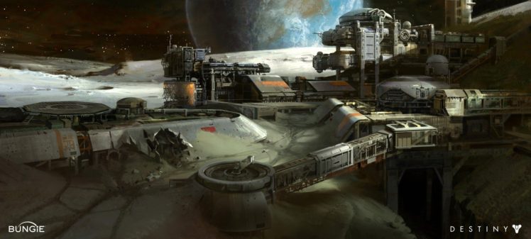 Destiny (video game), Science fiction HD Wallpaper Desktop Background