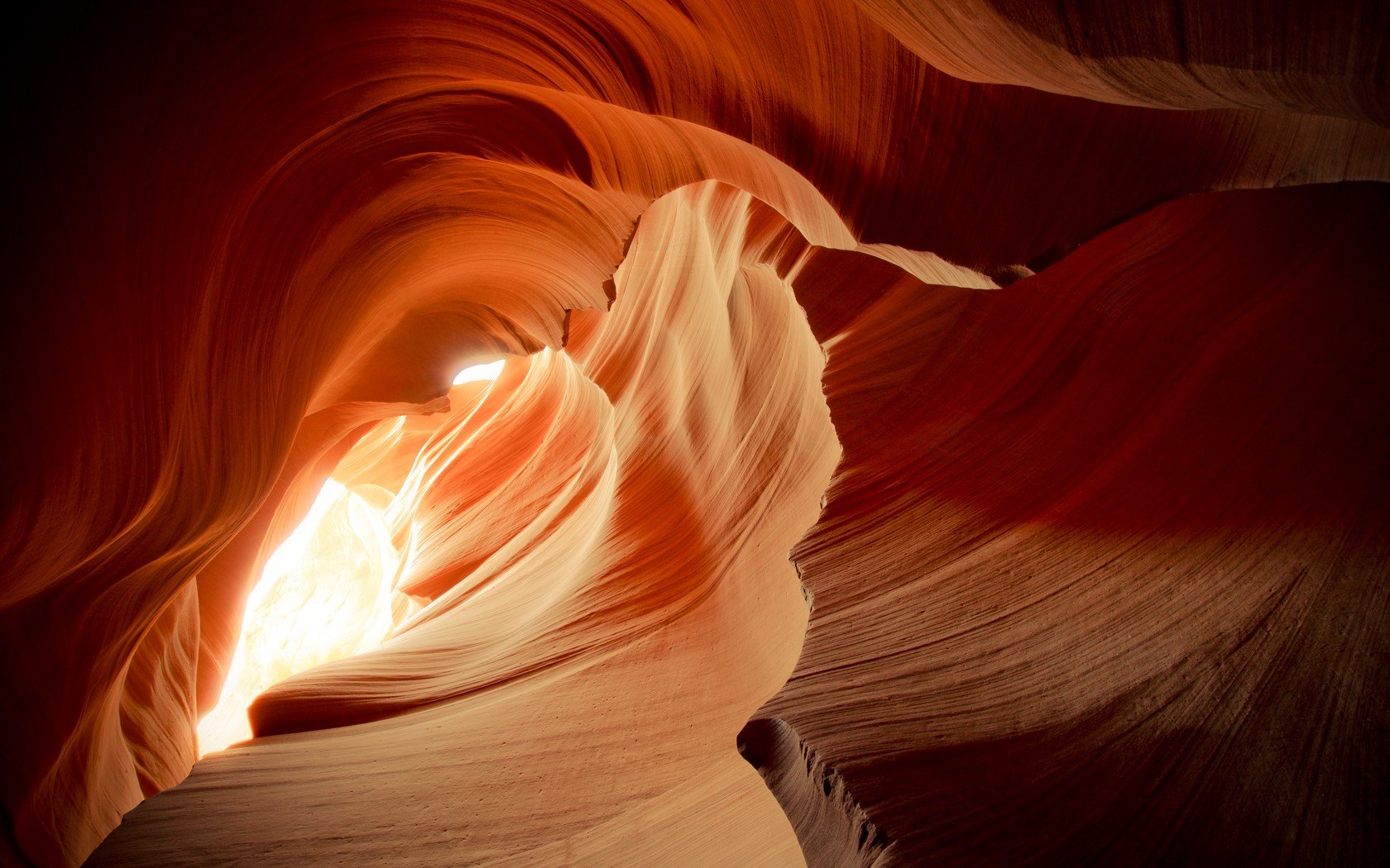 Antelope Canyon, Canyon, Sunlight, Rock formation, Sandstone Wallpaper