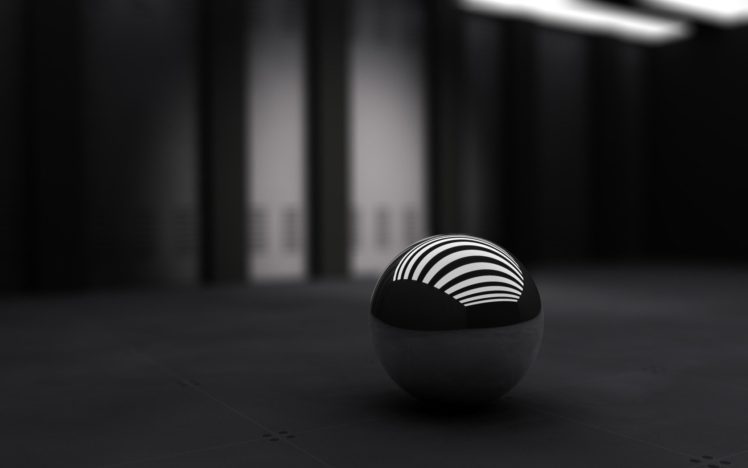 balls, Monochrome HD Wallpaper Desktop Background