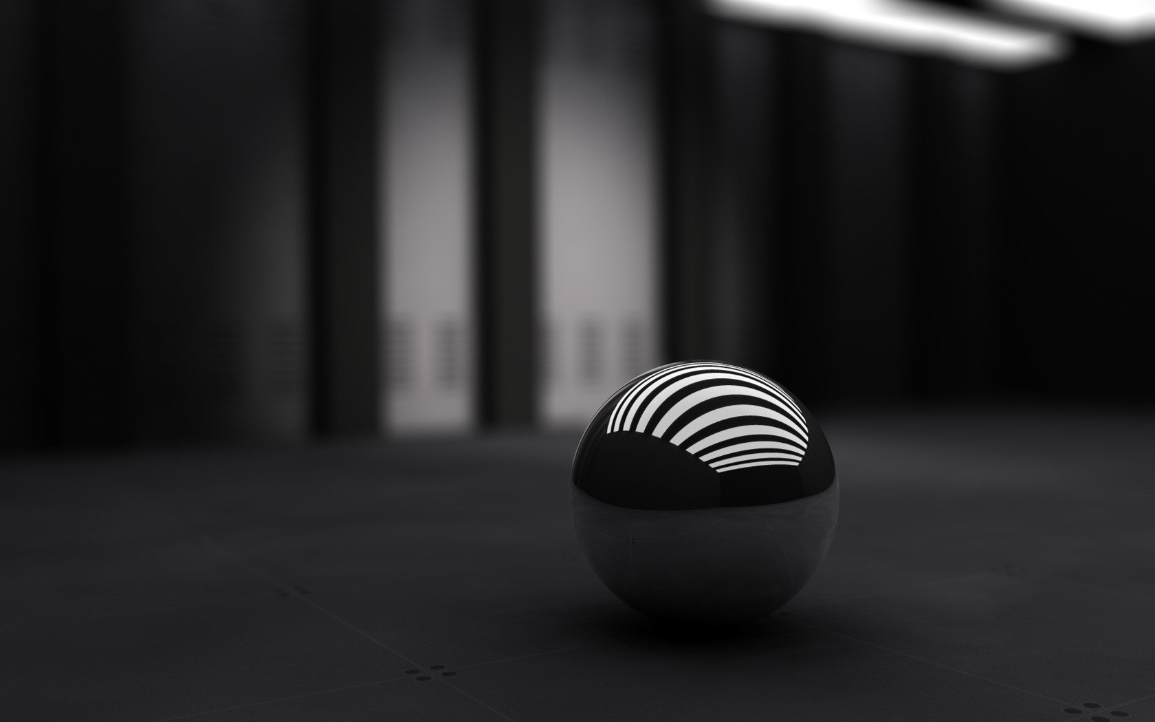 balls, Monochrome Wallpaper
