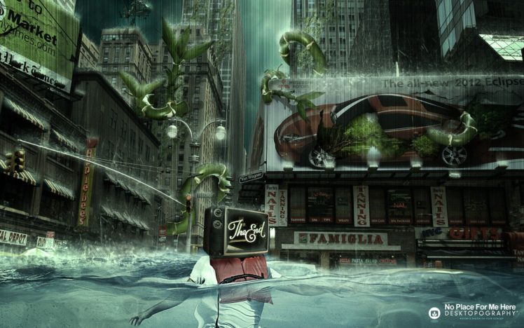 apocalyptic, City HD Wallpaper Desktop Background