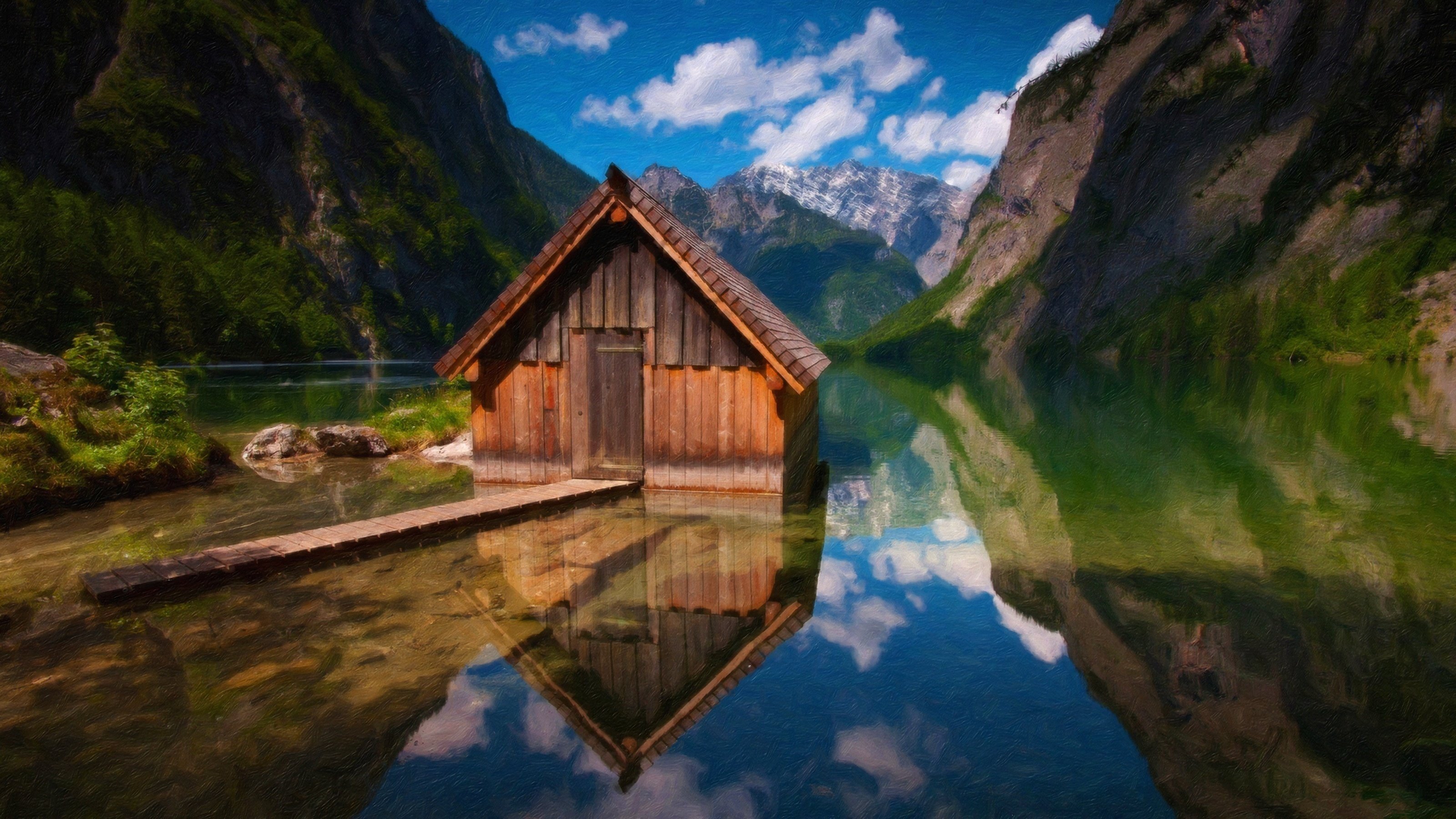 obersee lake Wallpaper