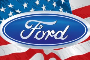 Ford, American flag