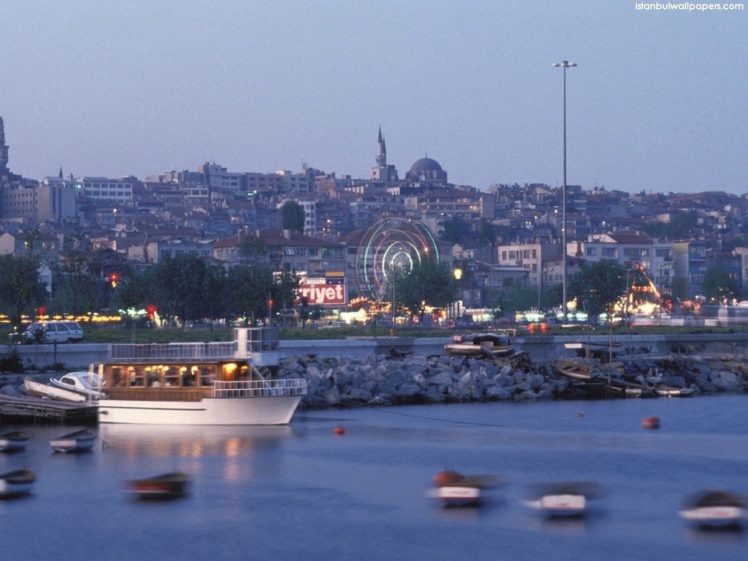Istanbul, Turkey, City HD Wallpaper Desktop Background