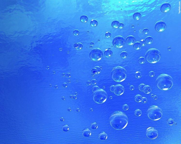 Hd Wallpaper Water Bubbles