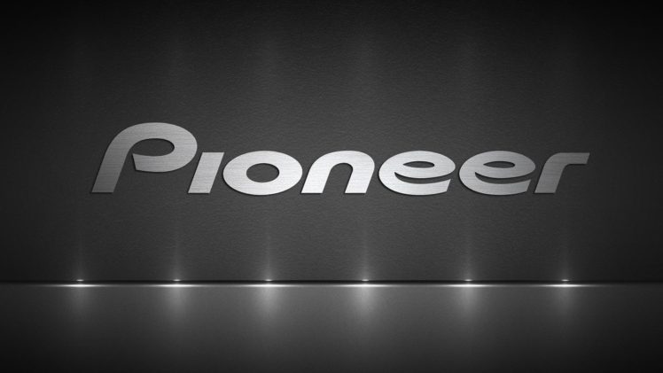 monochrome, Pioneer (logo) HD Wallpaper Desktop Background