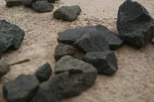 stones, Sand