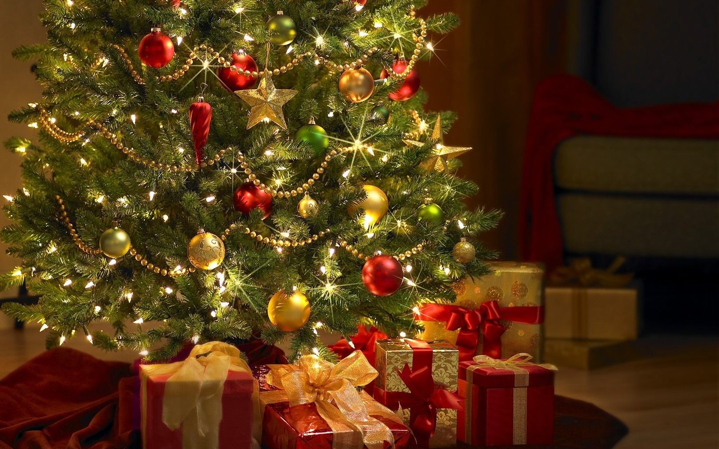 Christmas, Christmas ornaments, Christmas Tree Wallpaper
