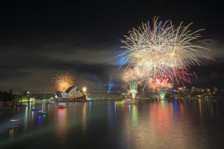 Sydney, Australia, Fireworks HD Wallpaper Desktop Background