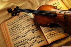 music, Partition, Violin