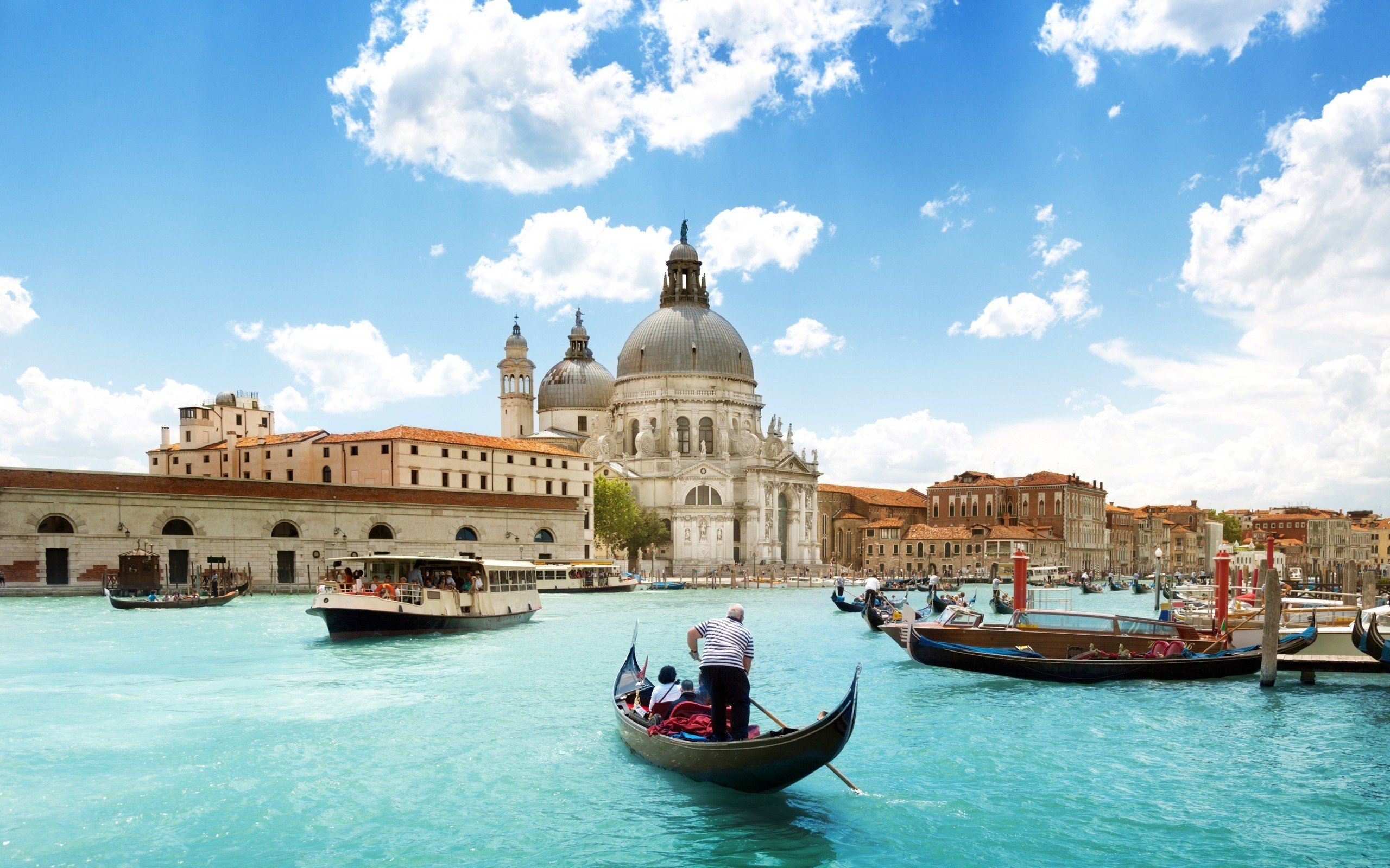 city, Venice, Boat Wallpaper
