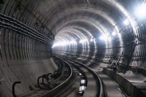 tunnel, Railway, Lights, Underground