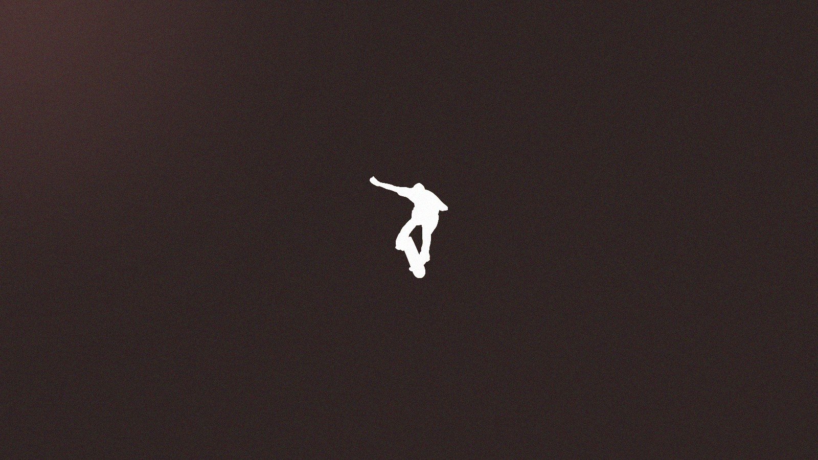 skateboarding, Minimalism, Simple background Wallpaper