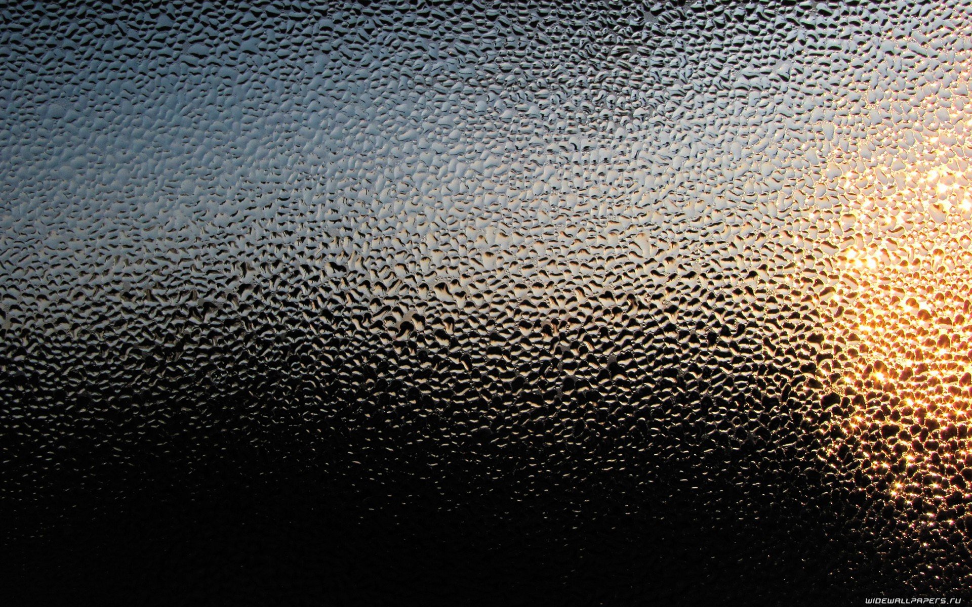 water on glass Wallpaper