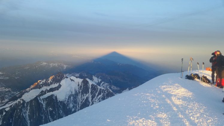 mountains, Aerial view, Morning HD Wallpaper Desktop Background