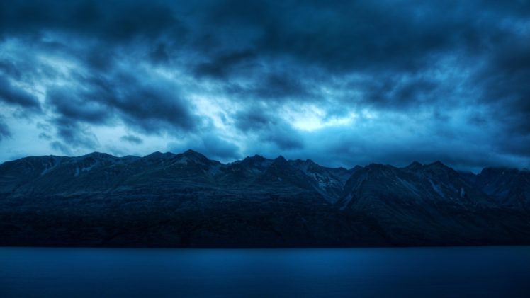 mountains, Water, Blue, Photography HD Wallpaper Desktop Background