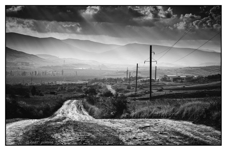 dirt road, Russia, Monochrome, Frame HD Wallpaper Desktop Background