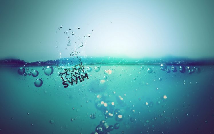 split view, Water, Bubbles, Humor HD Wallpaper Desktop Background