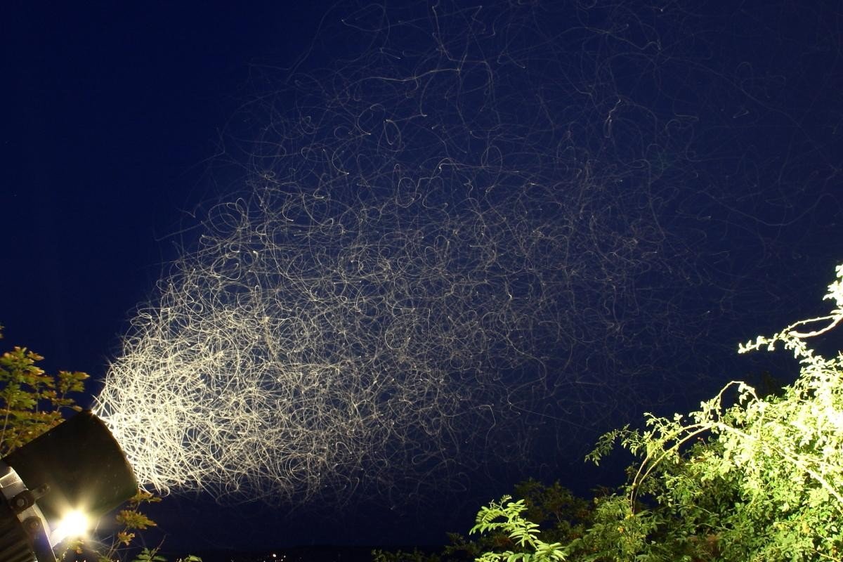 lights, Long exposure Wallpaper