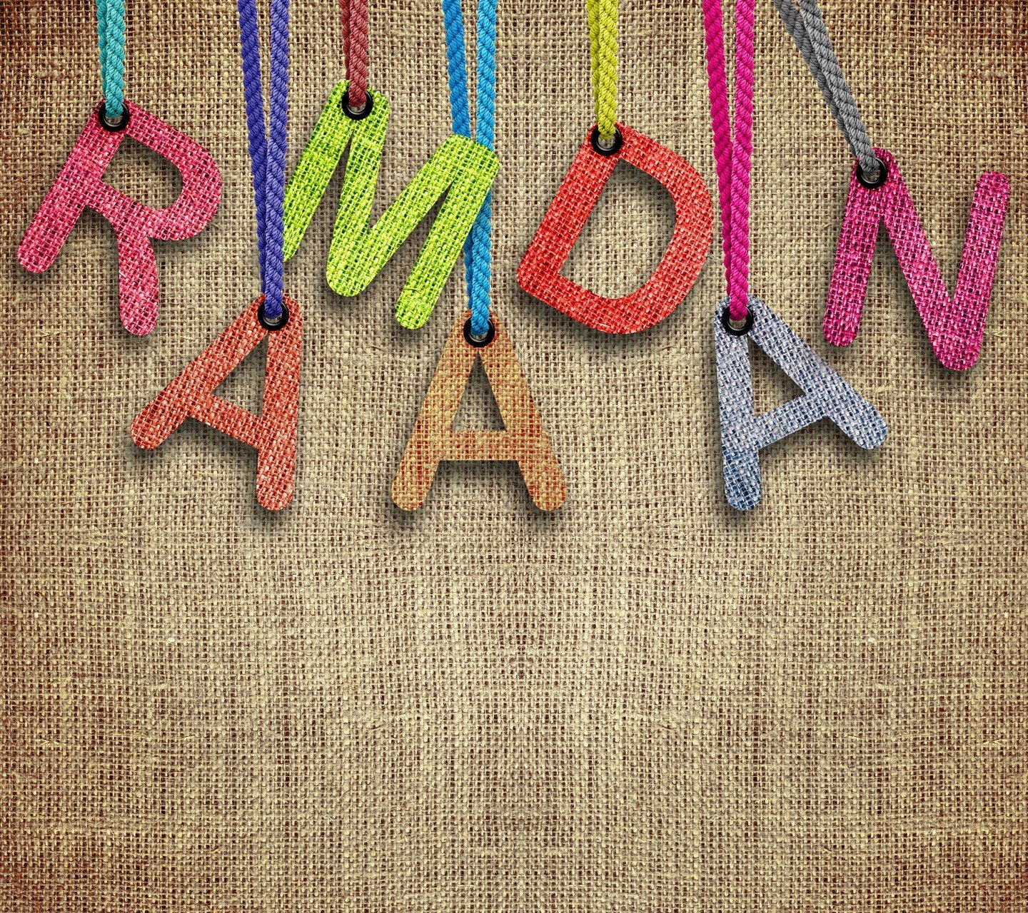 typography, Cloth Wallpaper
