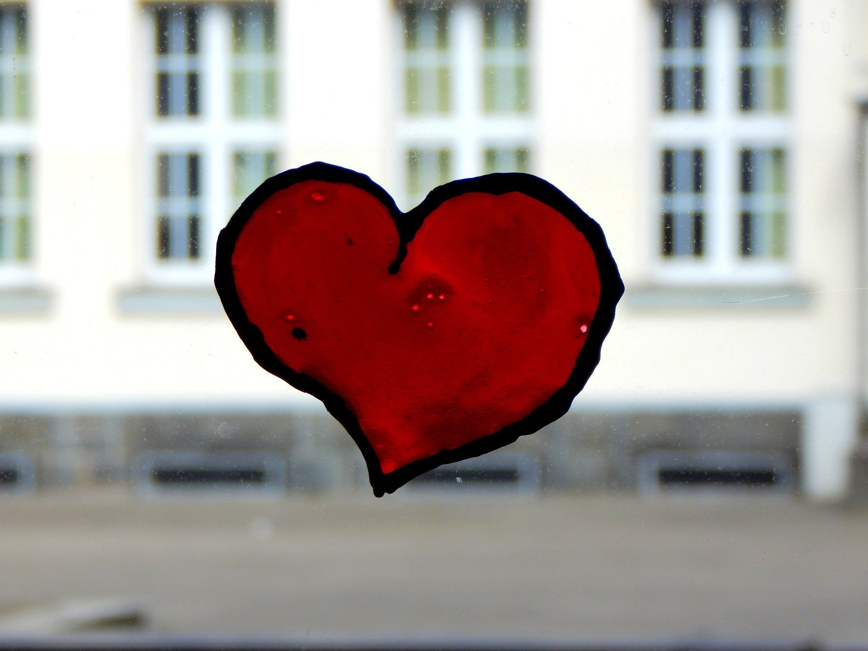heart, Depth of field Wallpaper