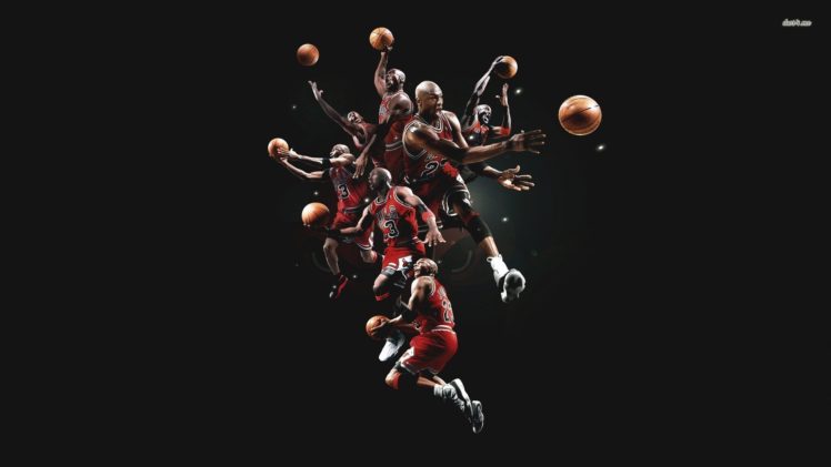Michael Jordan, Chicago Bulls, Basketball HD Wallpaper Desktop Background