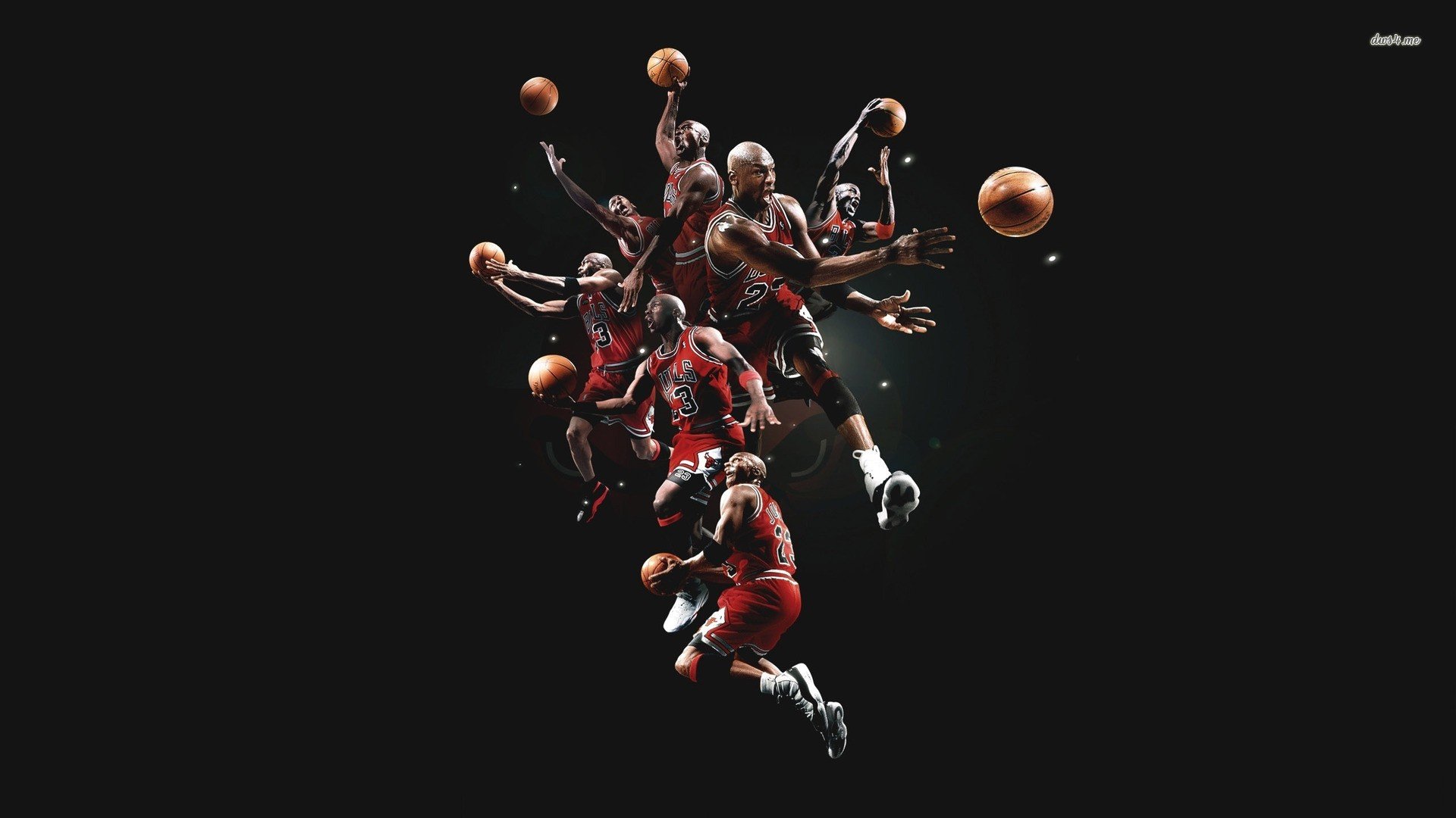 Michael Jordan, Chicago Bulls, Basketball Wallpaper