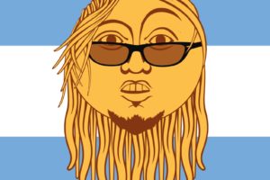 flag, Argentina, Comic art