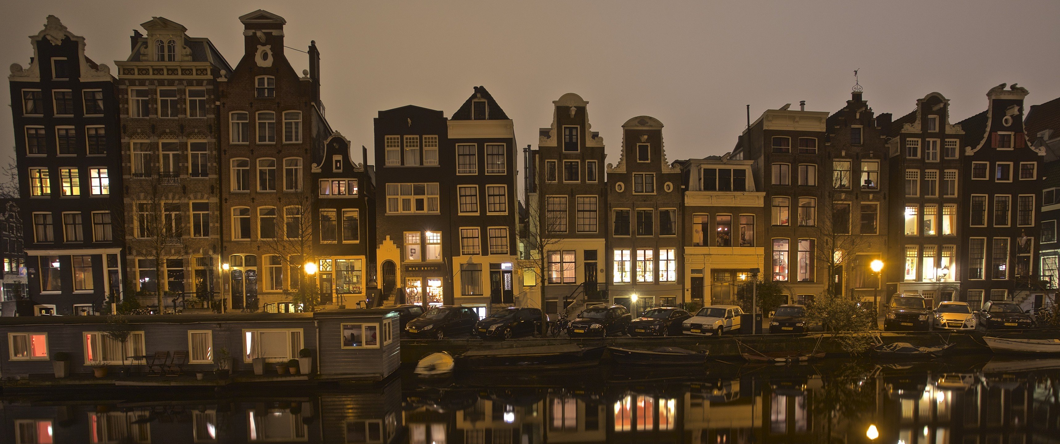 Copenhagen, Evening, Old building Wallpaper