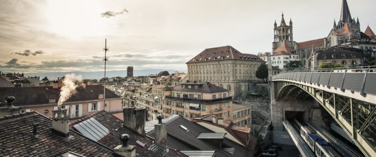 Lausanne, Switzerland, Cityscape, City HD Wallpaper Desktop Background