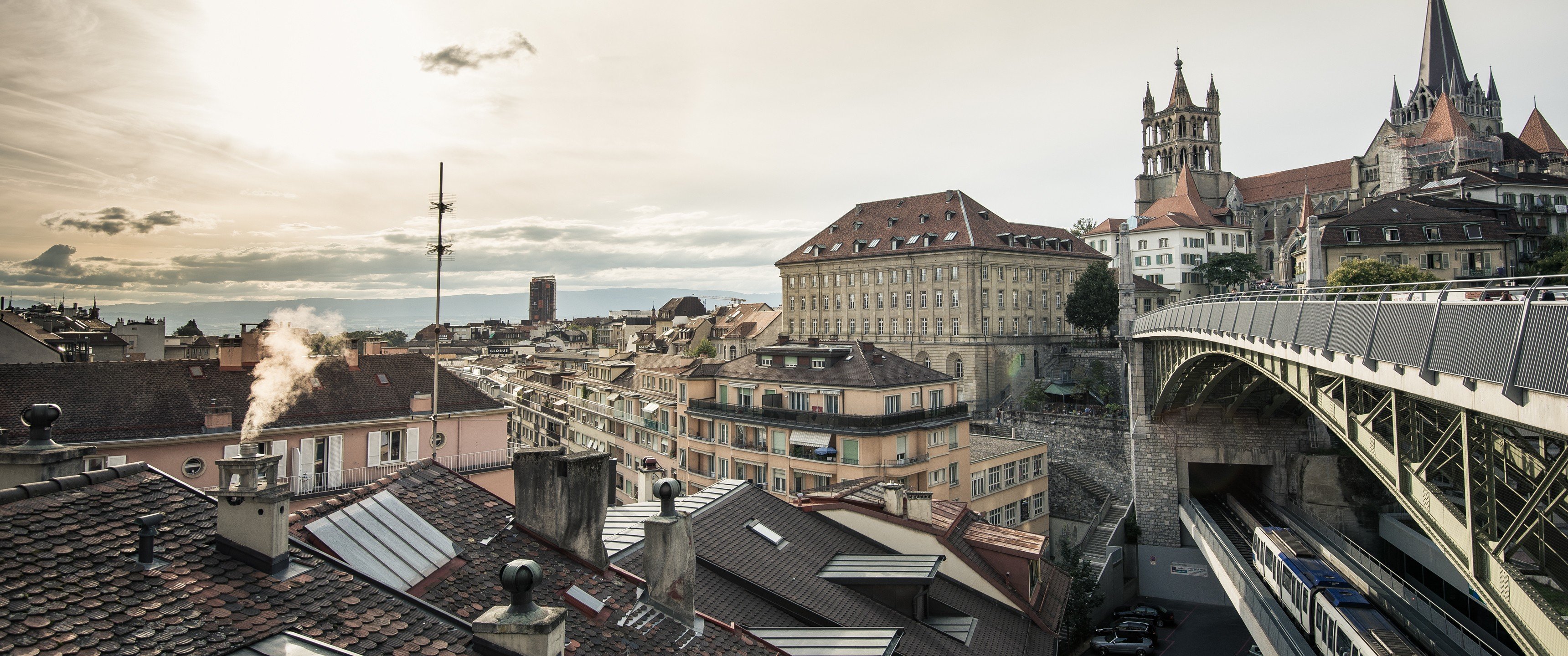 Lausanne, Switzerland, Cityscape, City Wallpaper