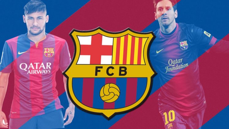Neymar, FC Barcelona, Lionel Messi, Logo HD Wallpaper Desktop Background