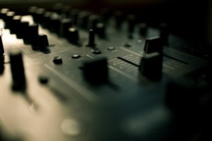 sound, Mixing consoles, Techno, Consoles, Depth of field