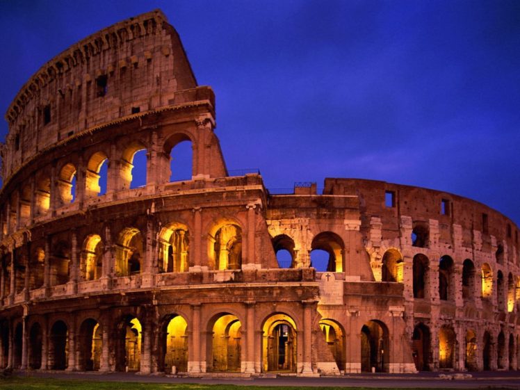 Rome, Architecture, Colosseum HD Wallpaper Desktop Background