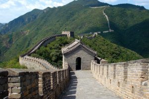 Great Wall of China, Mountain, China, Bricks