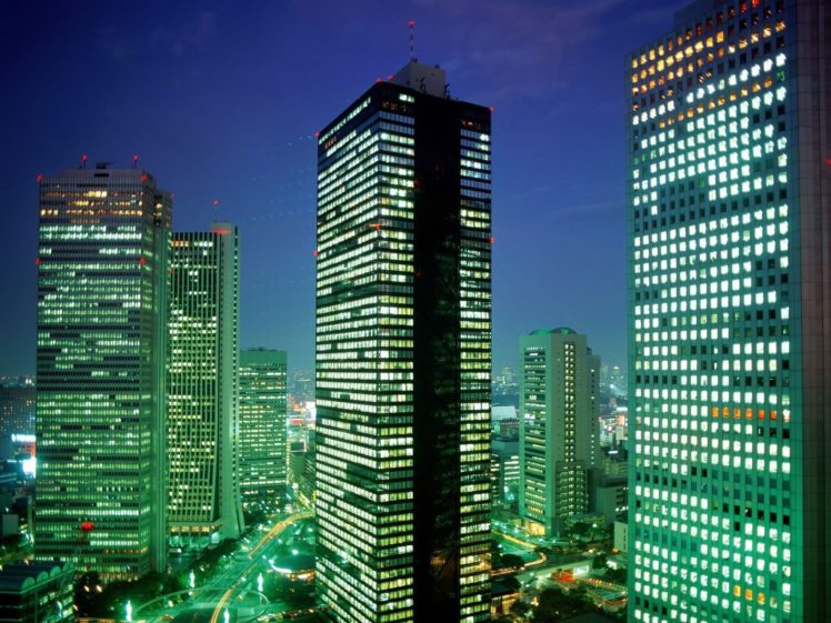 cityscape, Building, Skyscraper, Tokyo HD Wallpaper Desktop Background