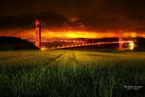 cityscape, Bridge, San Francisco, USA